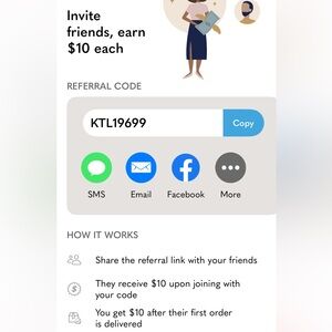 A $10 discount is available if you use my POSHMARK INVITE FRIENDS INVITATION.